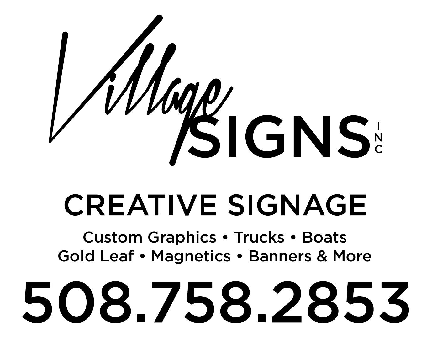 Village Signs is a Central NH Snowmobile Club Sponsor
