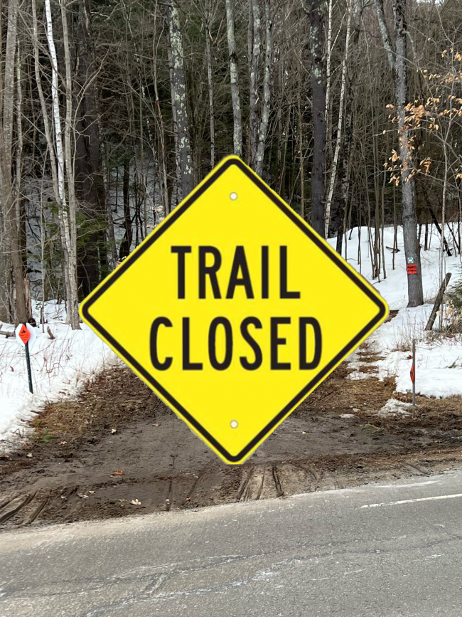 Trails Closed